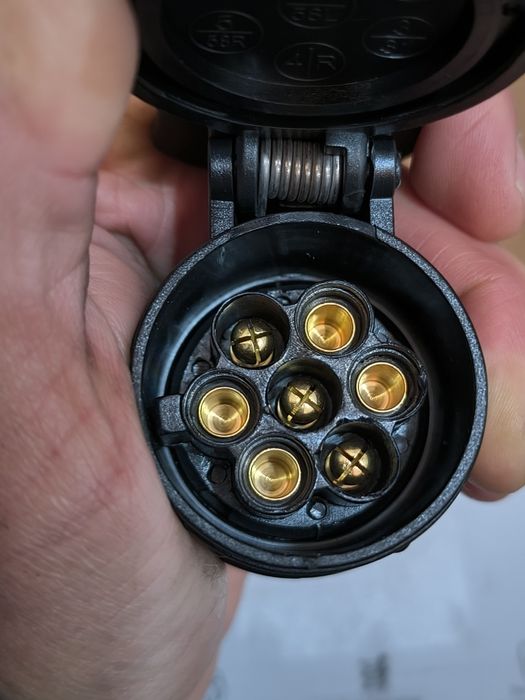 Adaptador de reboque de 13 pinos para 7 pinos