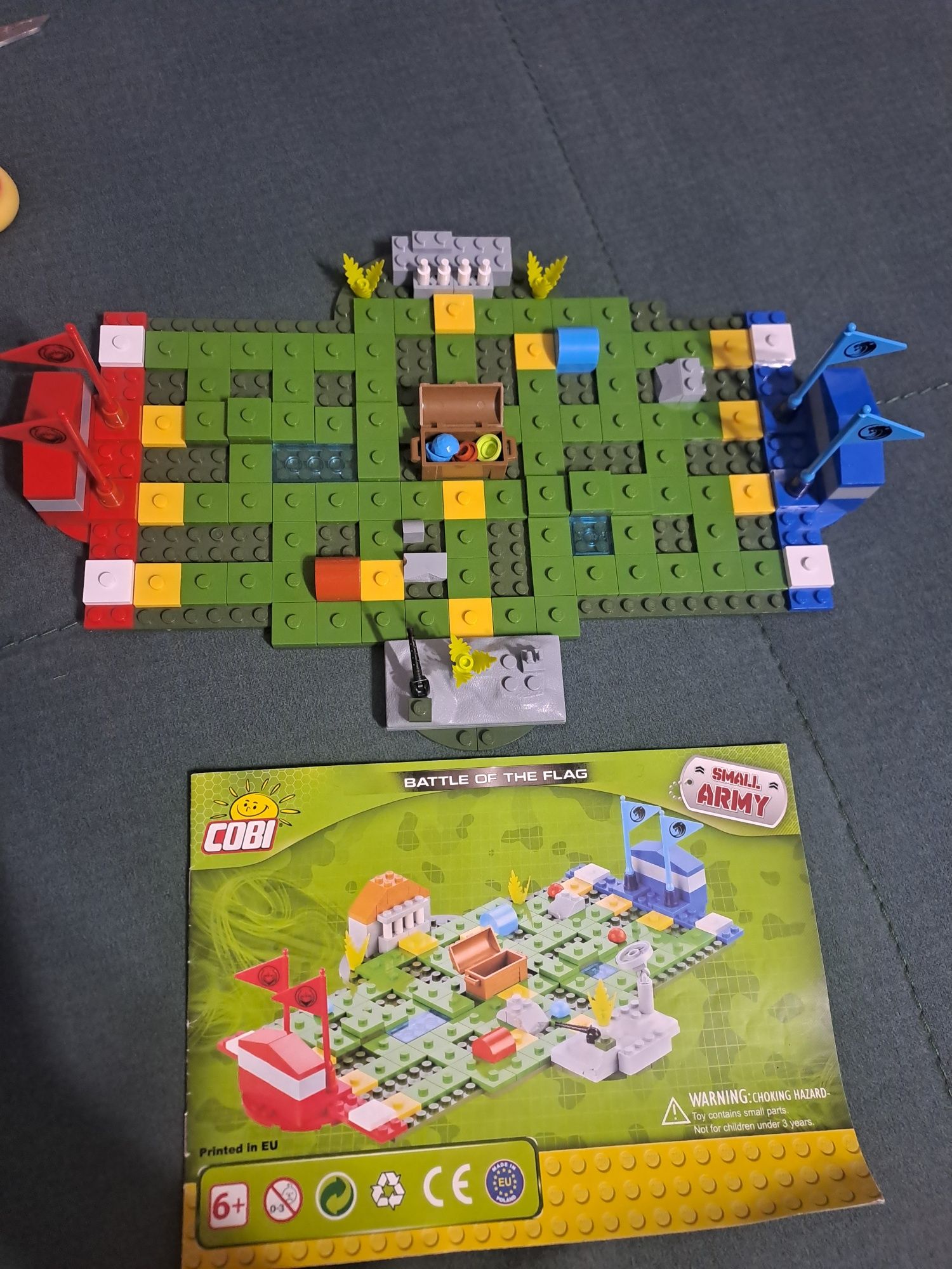 Zestaw klocków Cobi Bitwa o flagę small army
