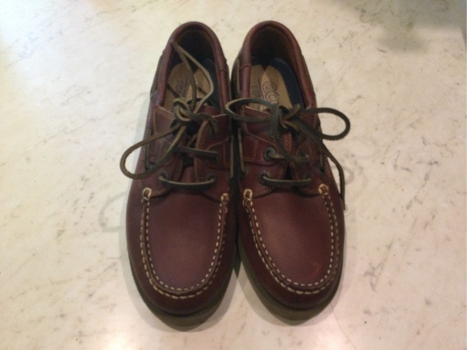 Жіночі топсайдери Ecco. Шкіряні, оригінал.