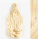 Kitka przeplatana i kok, platynowy blond. New.