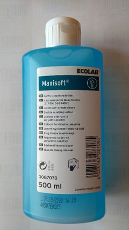 Ecolab Manisoft 500 ml emulsja do dezynfekcji rąk
