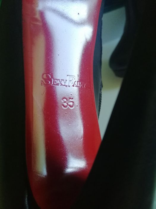 Чоботи сапоги Sexy Fairy шкіра 35 розмір