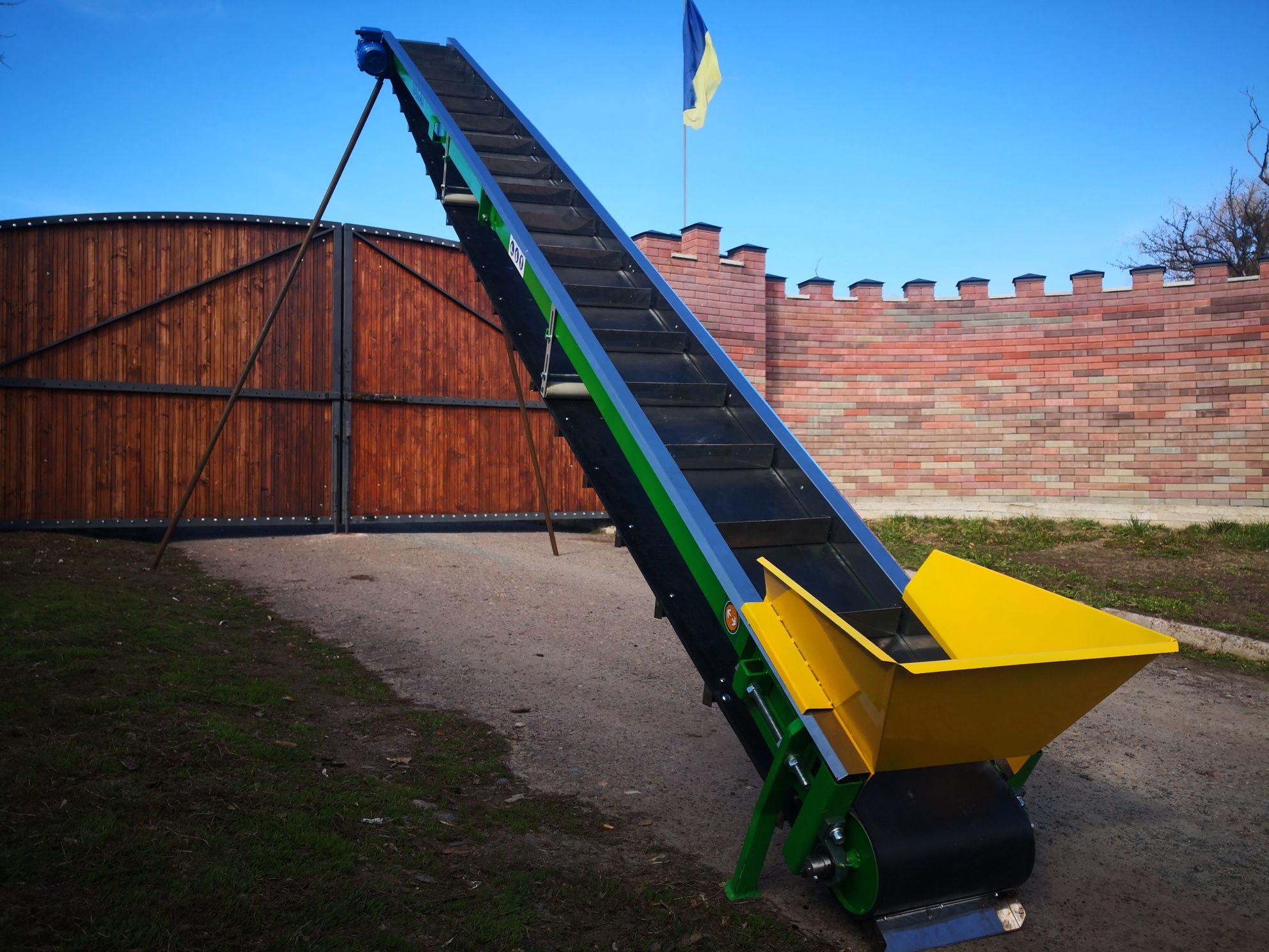 Транспортер стрічковий конвеєр