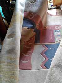 WIelki, gruby dywan wełna, akryl 240 x 340