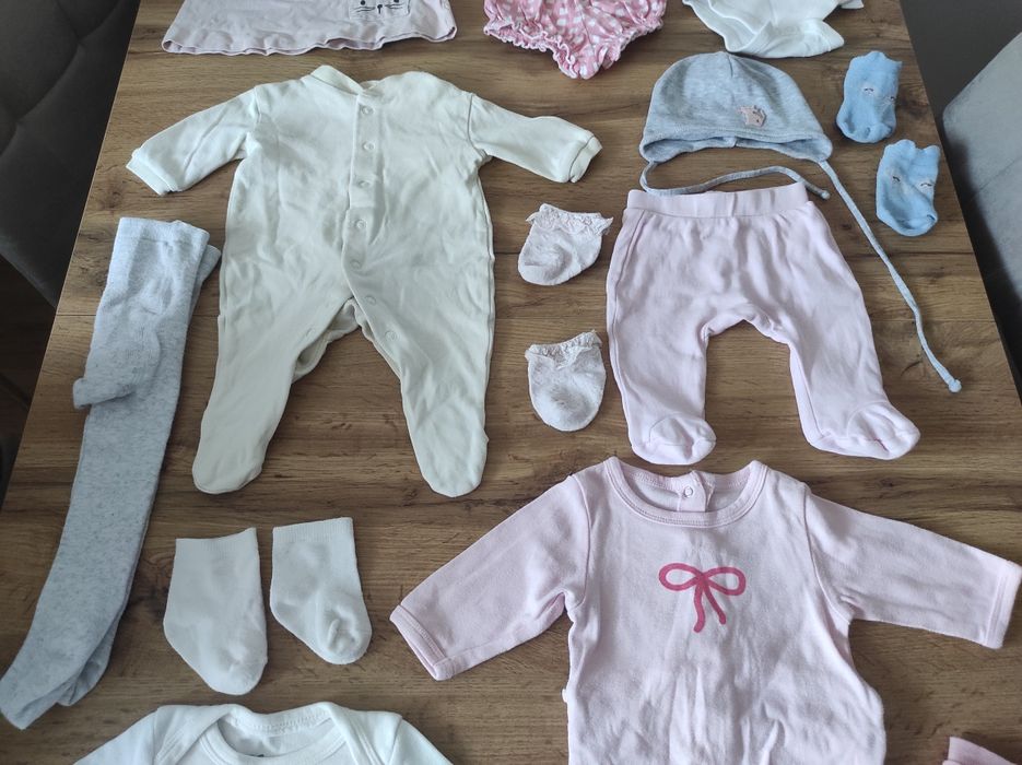 Duży zestaw ubranek 56-62