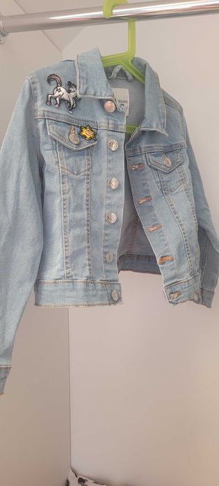 Kurtka dżinsowa dziewczynka Sinsay 110