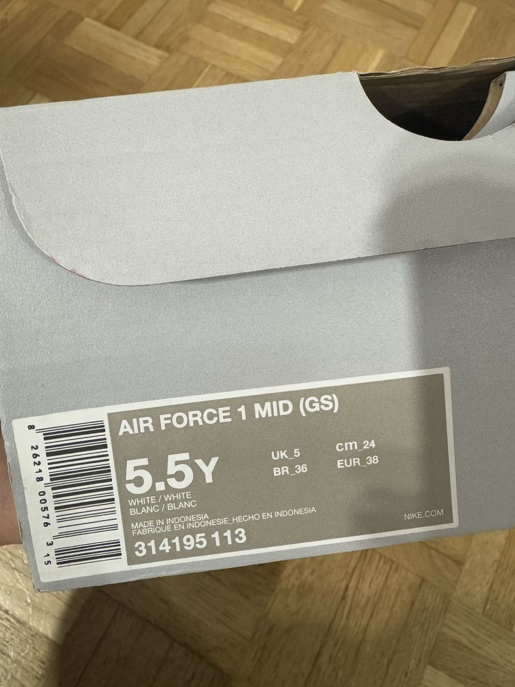 Nike Air Force 1 Mid – rozmiar 38