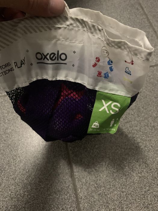 Protecções XS para skate, patins ou trotinete