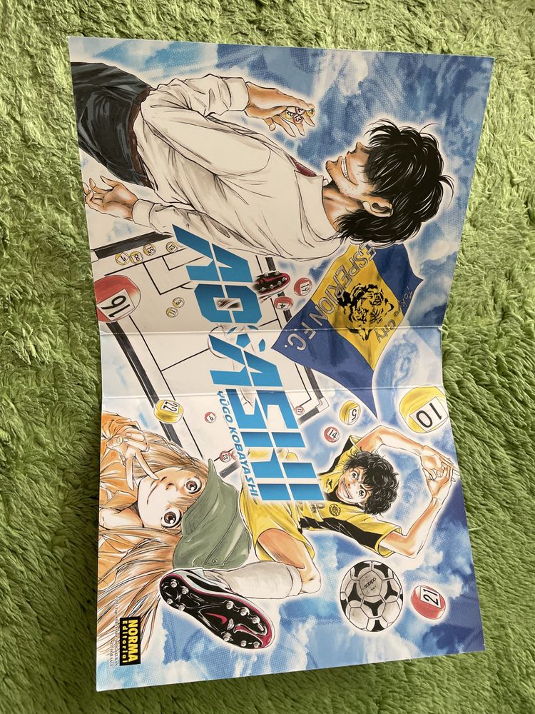 Ao Ashi manga 1+2 espanhol