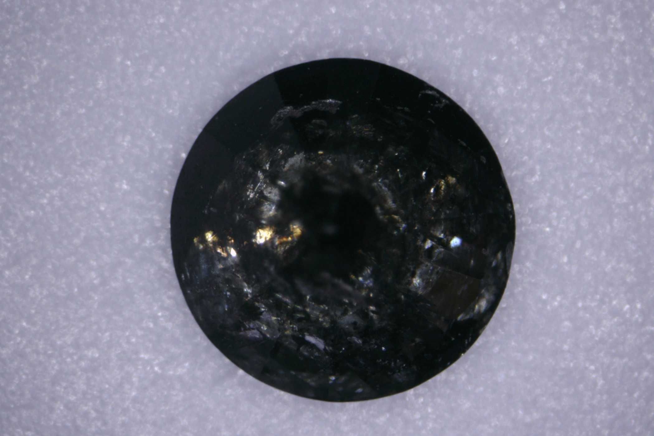 Diament 0.44ct Czarny Brylant