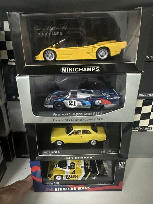 Porsche e outras marcas Minichamps 1:43 apartir dos 30