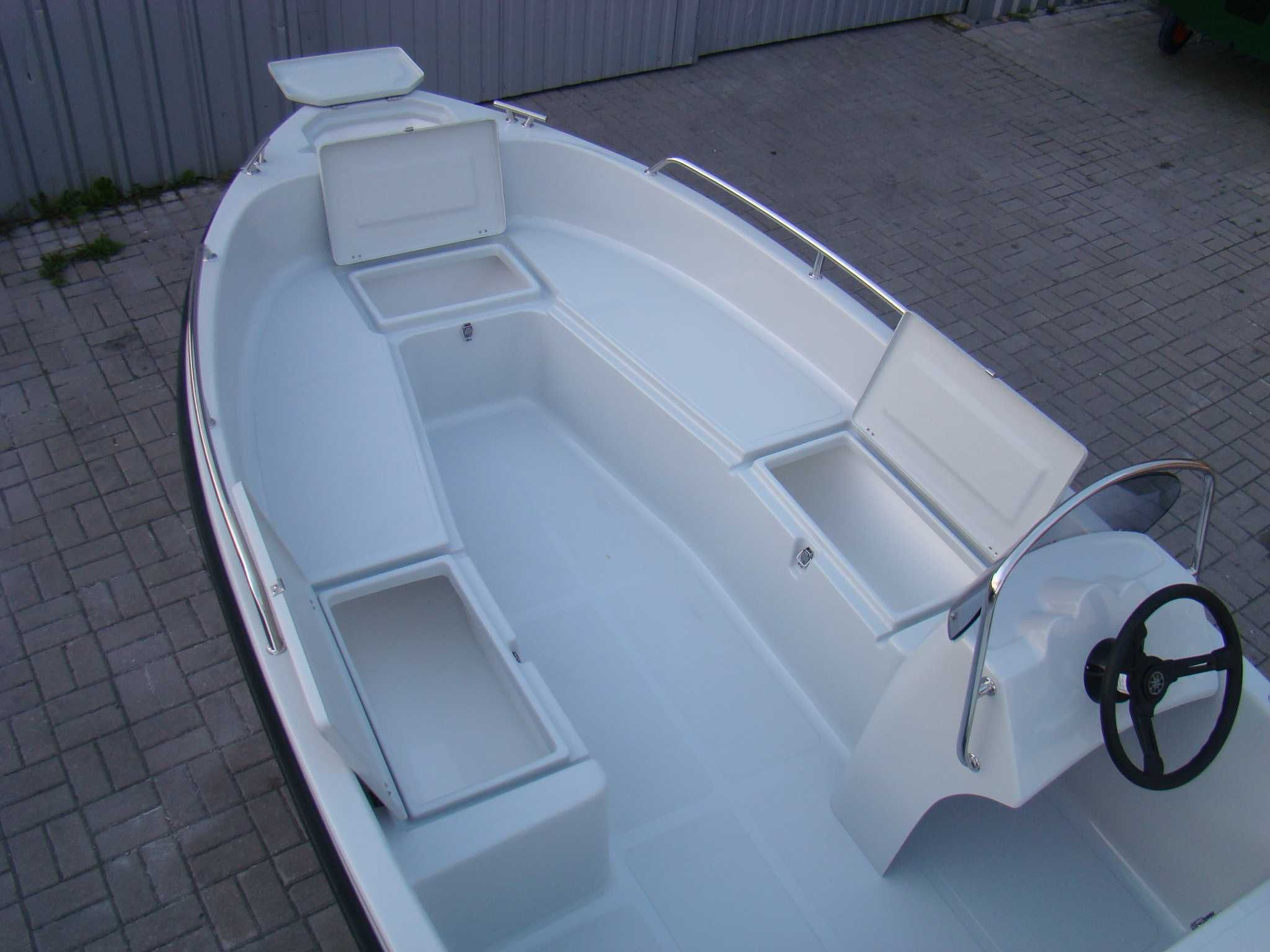Łódź łódka wędkarska, motorowa Romana 430 FISH