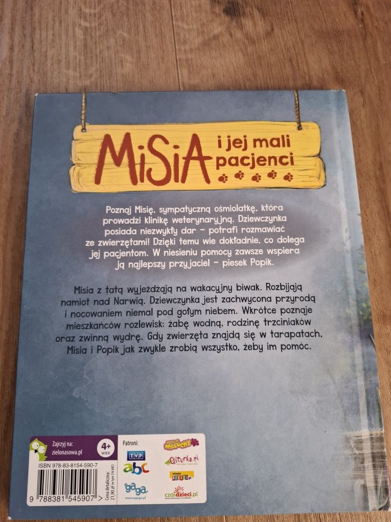 Misia i jej mali pacjenci- wakacje nad Narwia
