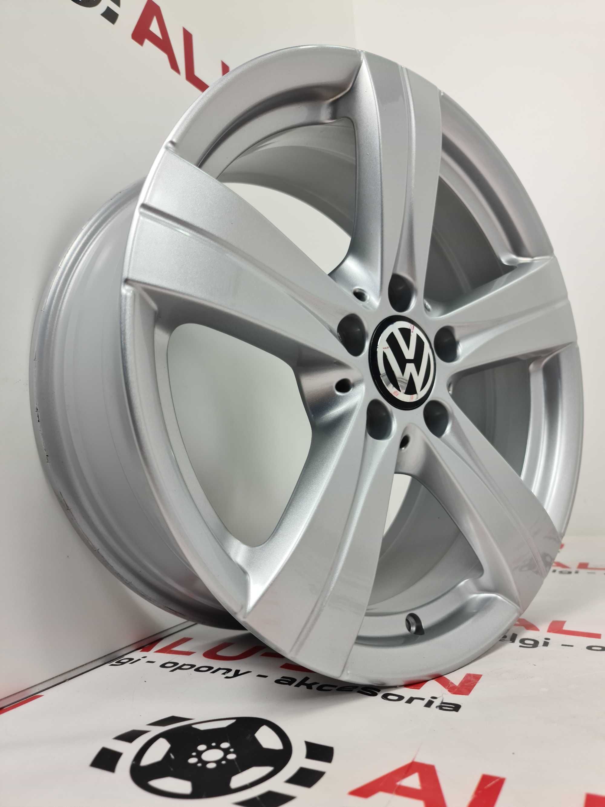 NOWE/DEMO alufelgi VW 17" Eos. Golf. Jetta. T-Roc. Touran Srebrne