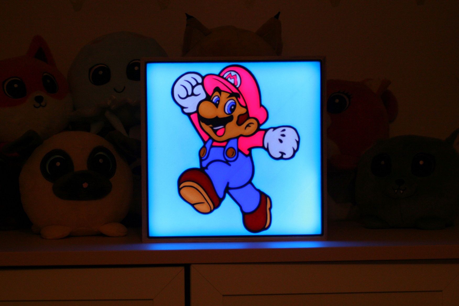Lampa ozdobna NeonLED z pilotem - Mario
