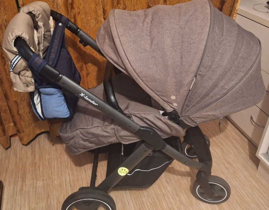 Коляска прогулочная X-Lander X-Pulse Azure Grey