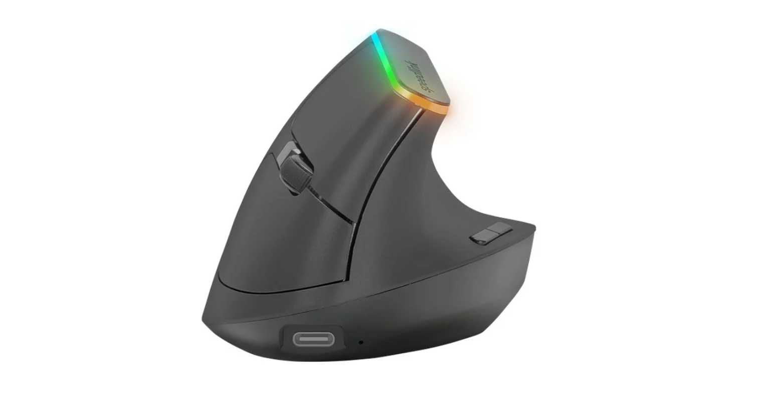 Myszka bezprzewodowa pionowa SpeedLink RGB akumulator 500 mAh 1600 dpi