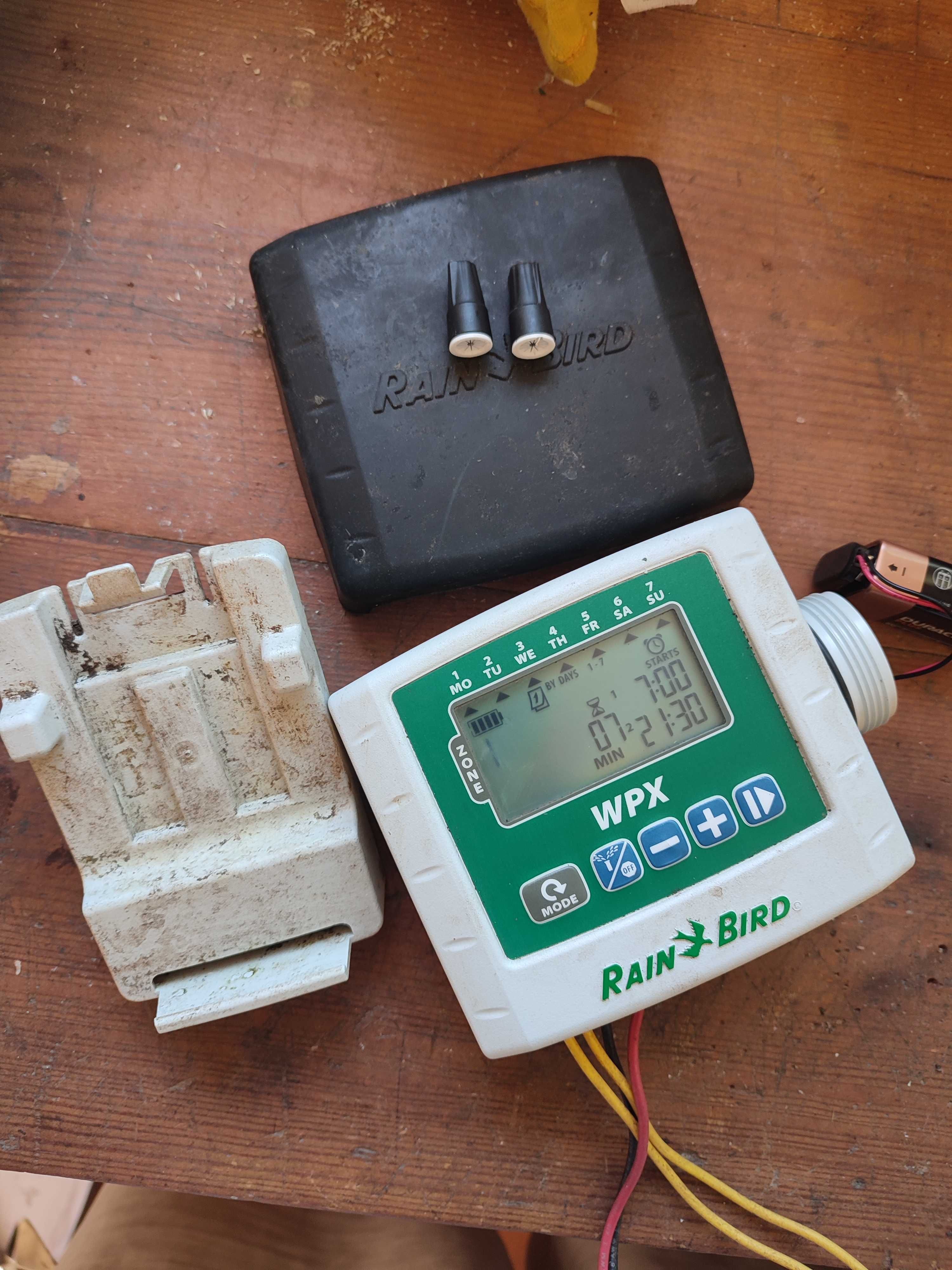 Programador de rega Rainbird (1 estação) WPX1SOL
