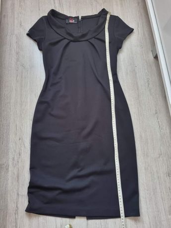 Czarna sukienka M 38 elegancka wyjściowa