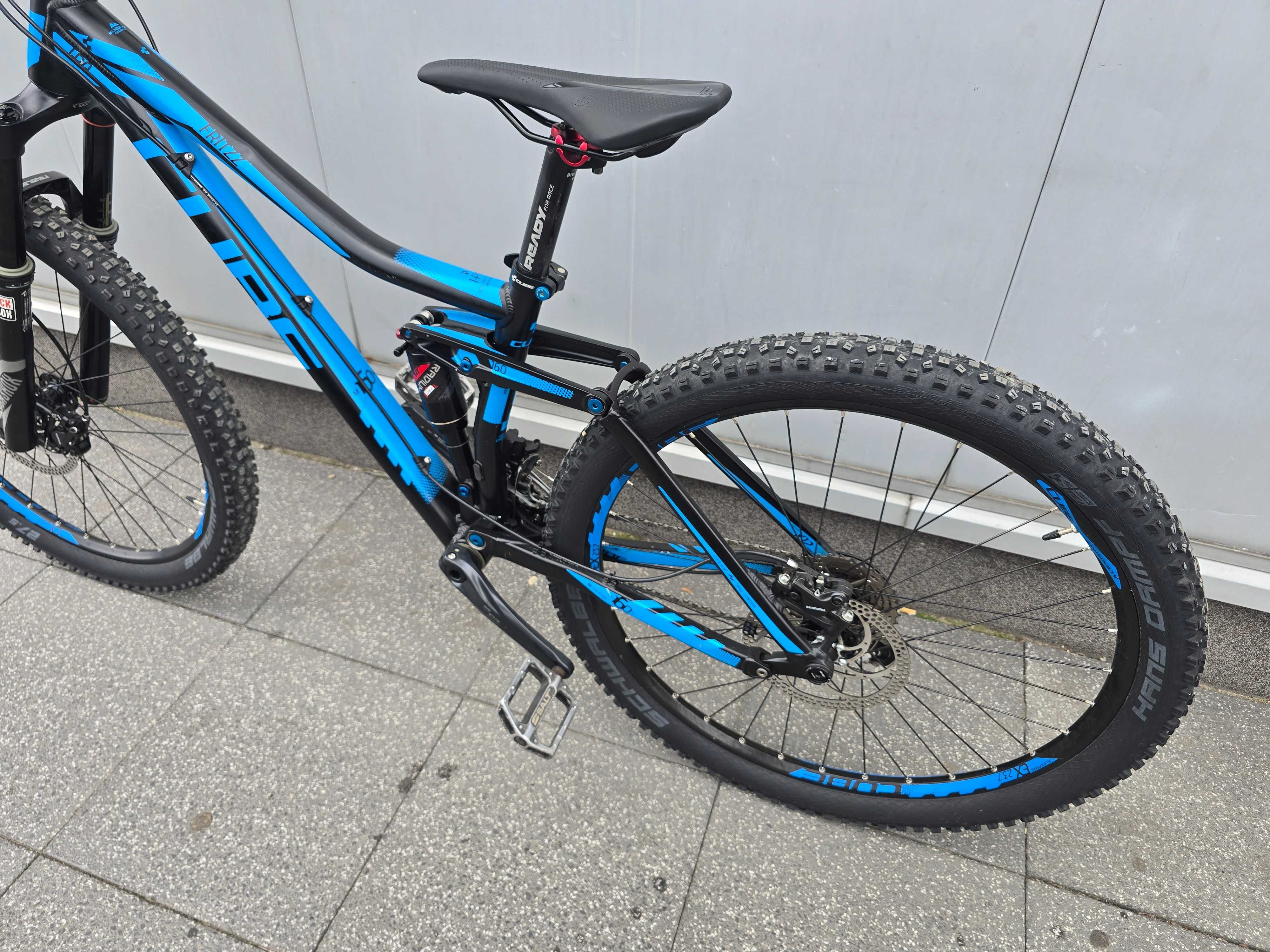 CUBE FRITZZ 160 HPA Rower enduro 160 mm 27,5 S 16 cali 40 cm MTB FULL