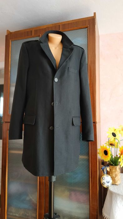 Чоловічий тренч Zara Man 48р