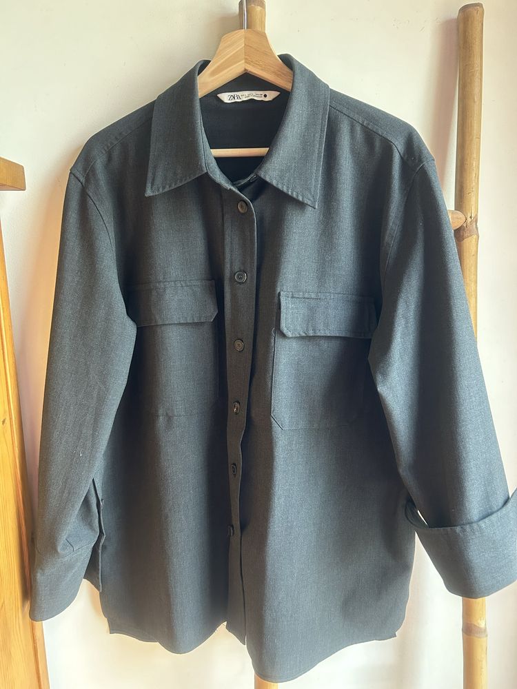 Camisa cinza Zara