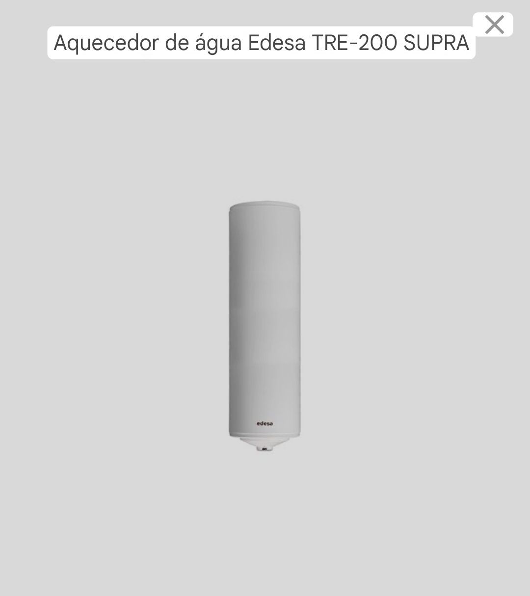 Termoacumulador Edesa TRE-200 SUPRA, 150, €