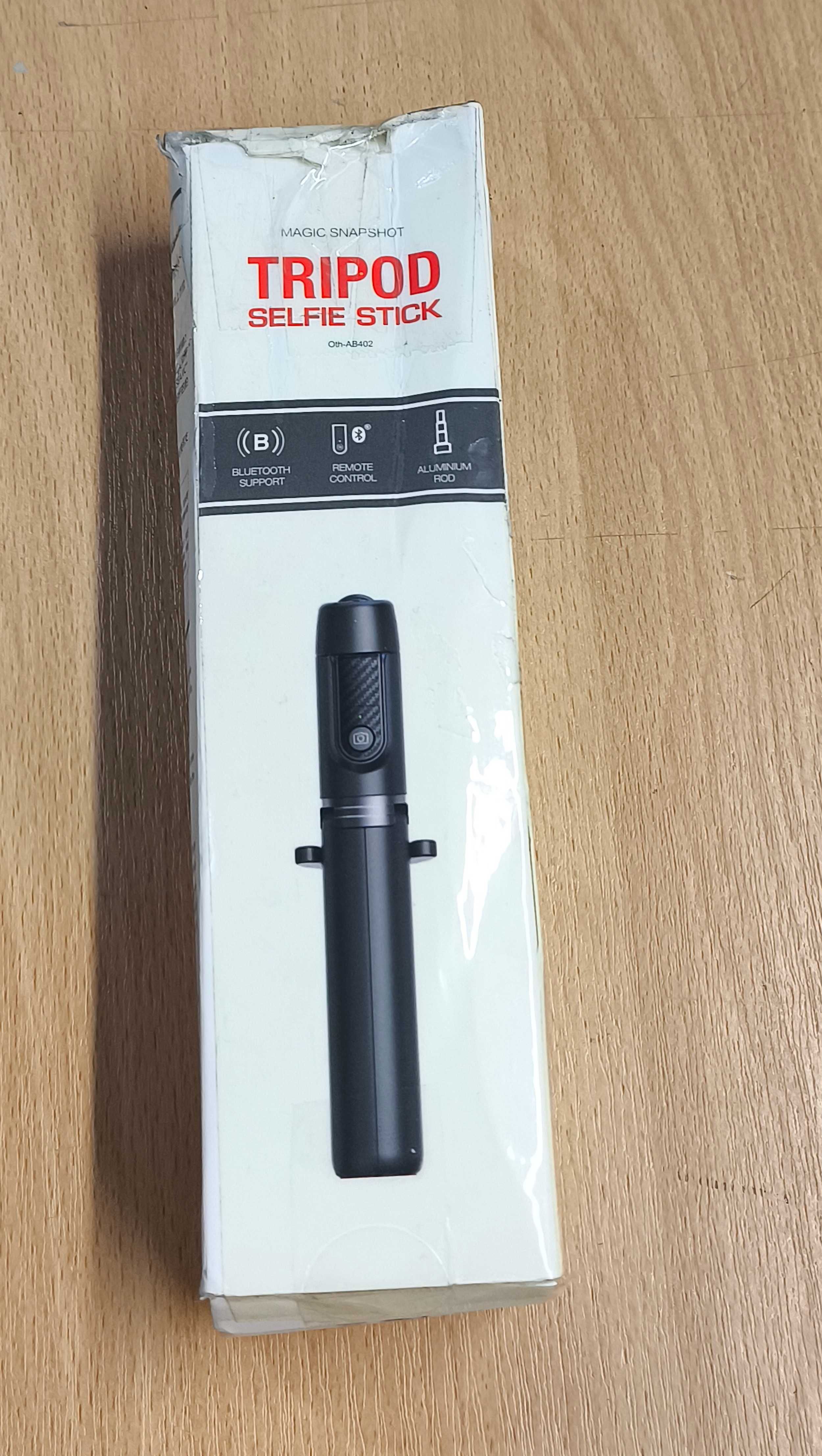 Kij do SELFIE STICK statyw TRIPOD pilot bluetooth [2372]