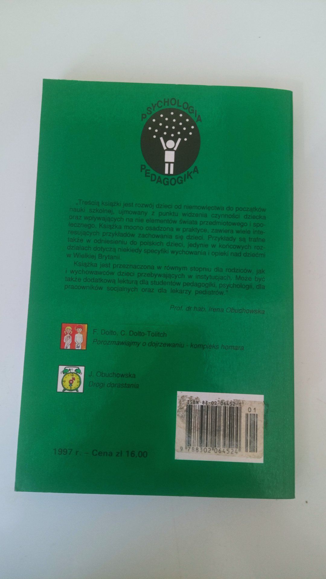Książka "Wzrastanie i rozwój dziecka"
