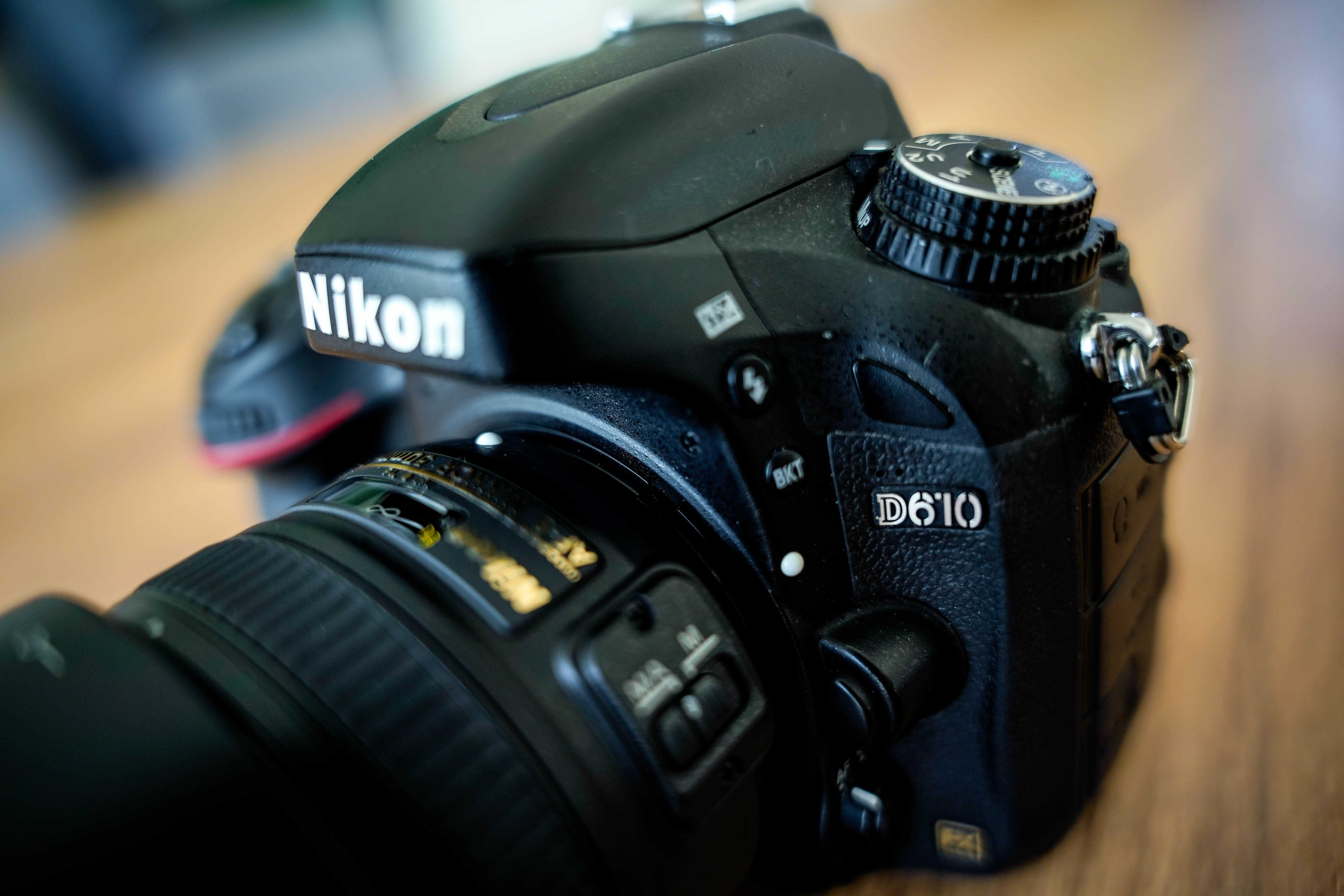 Nikon D610 + obiektyw