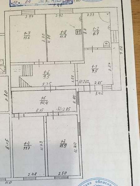 Продаж 1/2 будинку 85м2 в центральному р-ні Чернігова.