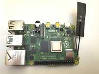 Одноплатний комп'ютер Raspberry Pi 4b (model b) 2GB. Зовнішня антена