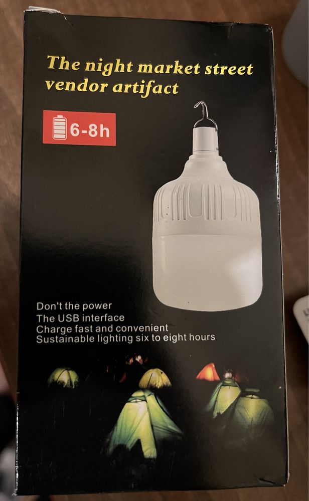 Продам LED лампу нову 60w