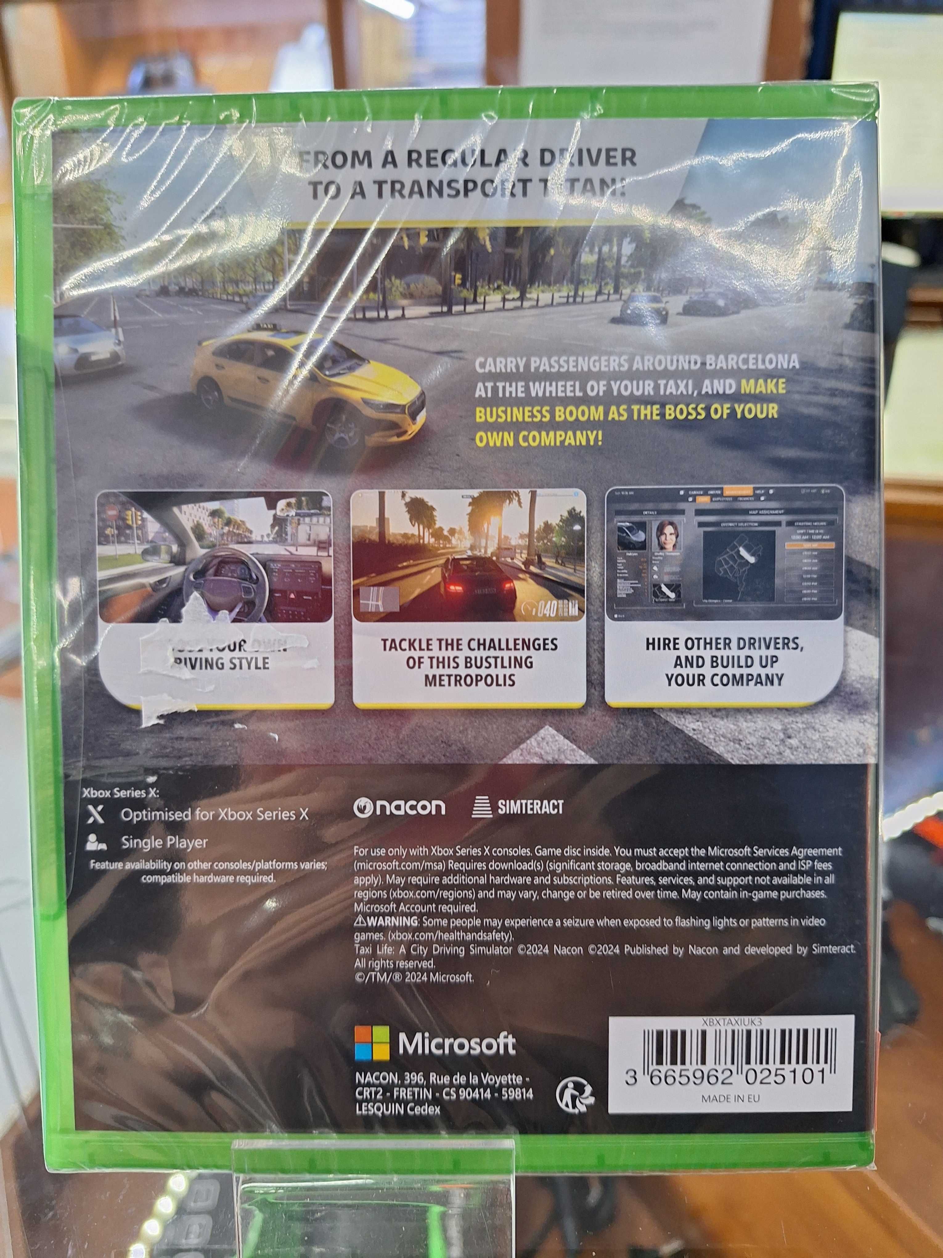 Taxi Life a City Driving Simulator XBOX Series X, CentrumGrania