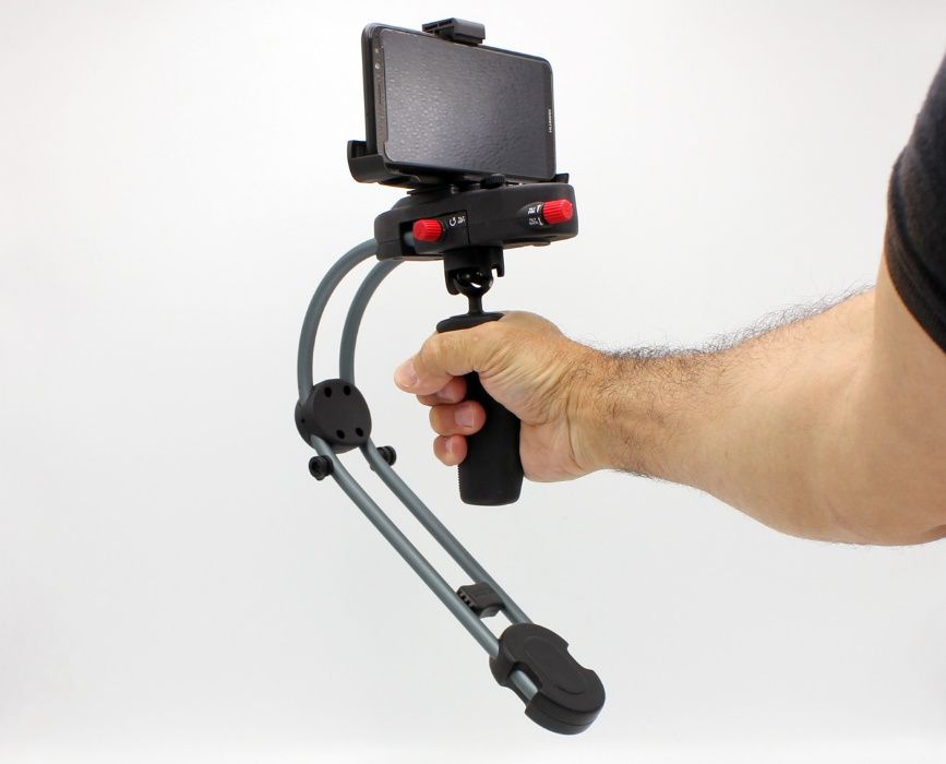 Steadicam Telemóvel Universal ajustável a qualquer dimensão como novo