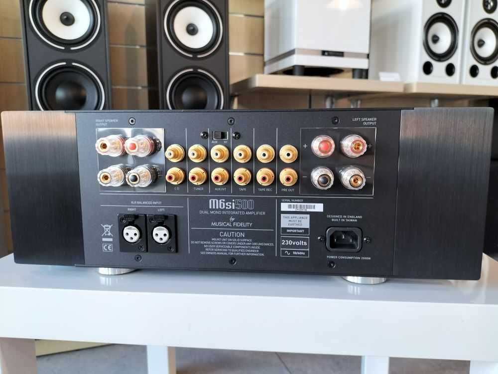 Musical Fidelity M6si 500 Wzmacniacz zintegrowany, dual mono, Ex-Demo
