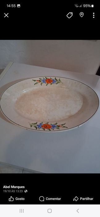 Louça antiga como nova