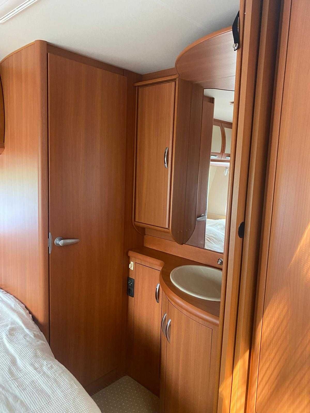 Przyczepa Campingowa Hobby Prestige 560, klima, przedsionek