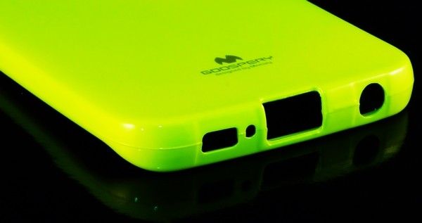 Mercury Jelly Case Samsung Galaxy S6 Edge Lime