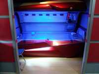 Solarium  ergoline  800 Excelence  , na palecie ,lampy