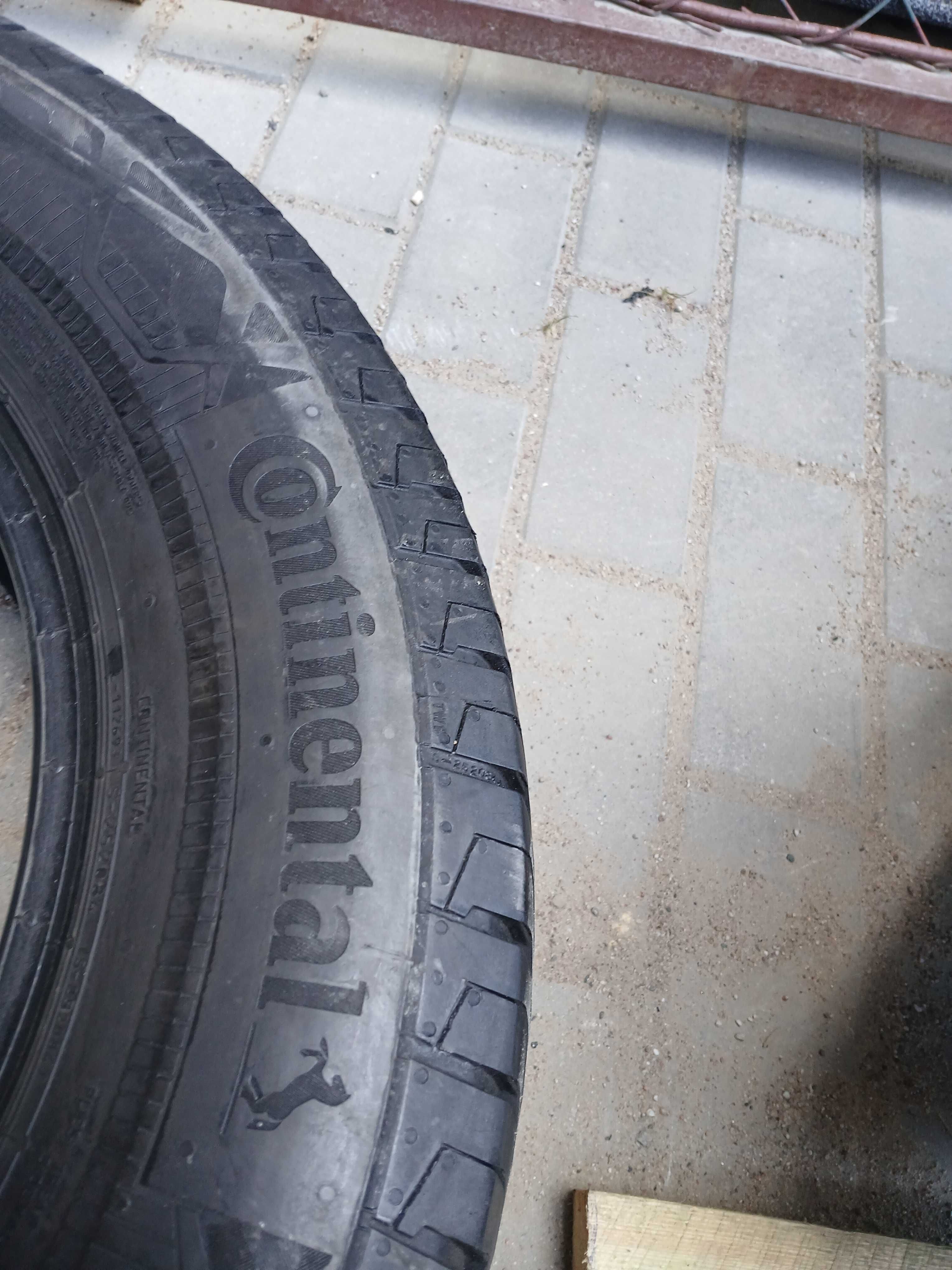 2x używane opony letnie 215/65 R15C Continental 2022r Montaż GWARANCJA