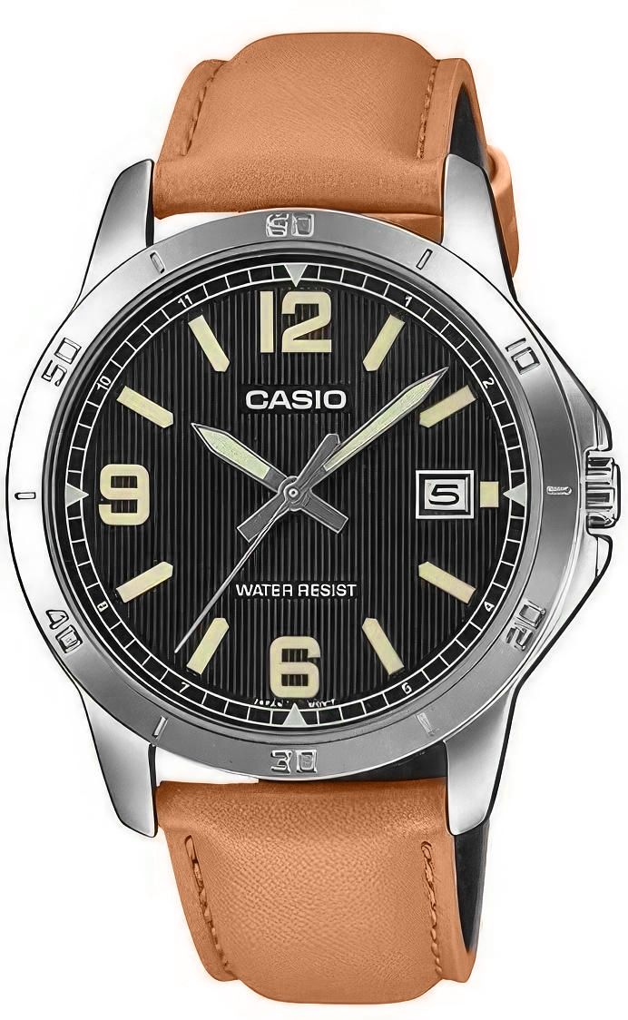 zegarek męski casio mtp-v004l-1b2udf + box