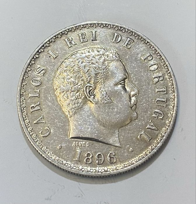 Moeda 500 Reis D CARLOS I - 1896
