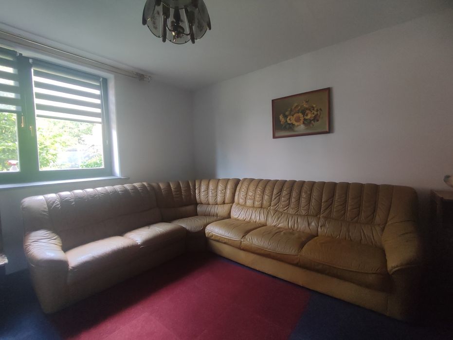 Narożnik skóra naturalna 3m x 2,5m