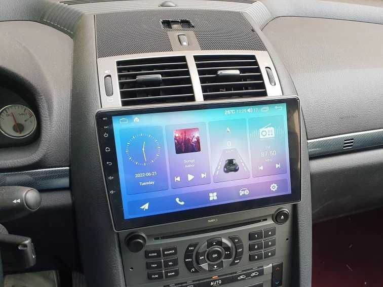 Radio 2din Android 12 Peugeot 407 04- wifi gps bluetooth PROM