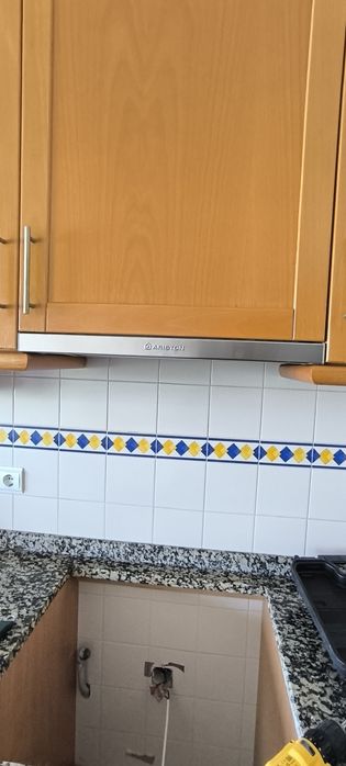 Placa a gás + Exaustor