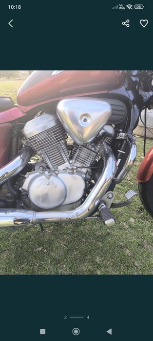 Honda vt 600 shadow silnik