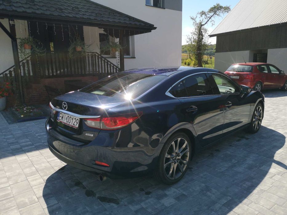 Mazda 6 2.5 + gaz, 2016r. 109255 km