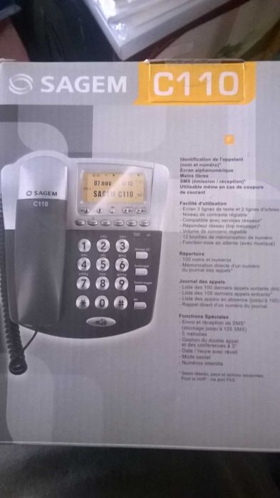 Telefones fixos (vários modelos)