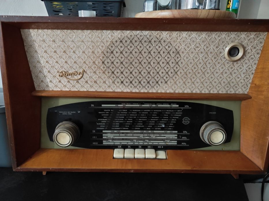 Sprawne radio lampowe Romans UNITRA Diora